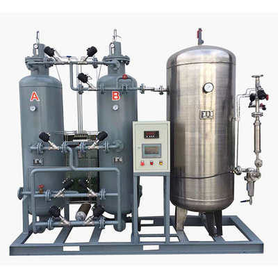 Generador oxígeno-gas médico de acero inoxidable de 5 Nm3/H, sistema del PSA del generador del oxígeno 300ppm
