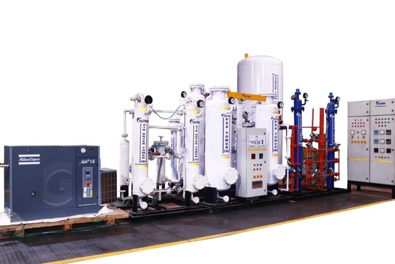 Generador de acero inoxidable del gas del aislamiento térmico 5nm3/H de la unidad de la galleta del amoníaco